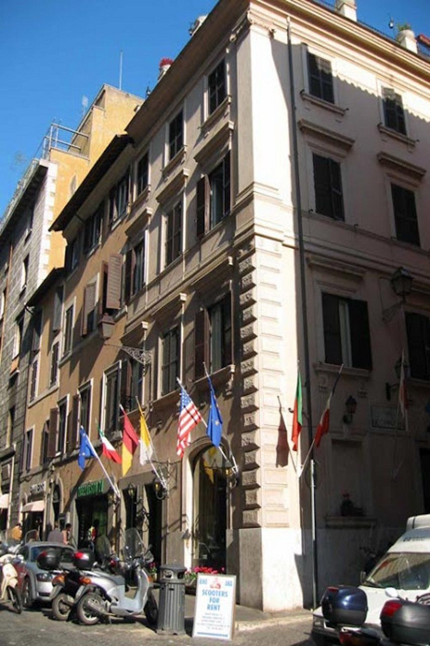 Hotel Sistina Rom Exteriör bild