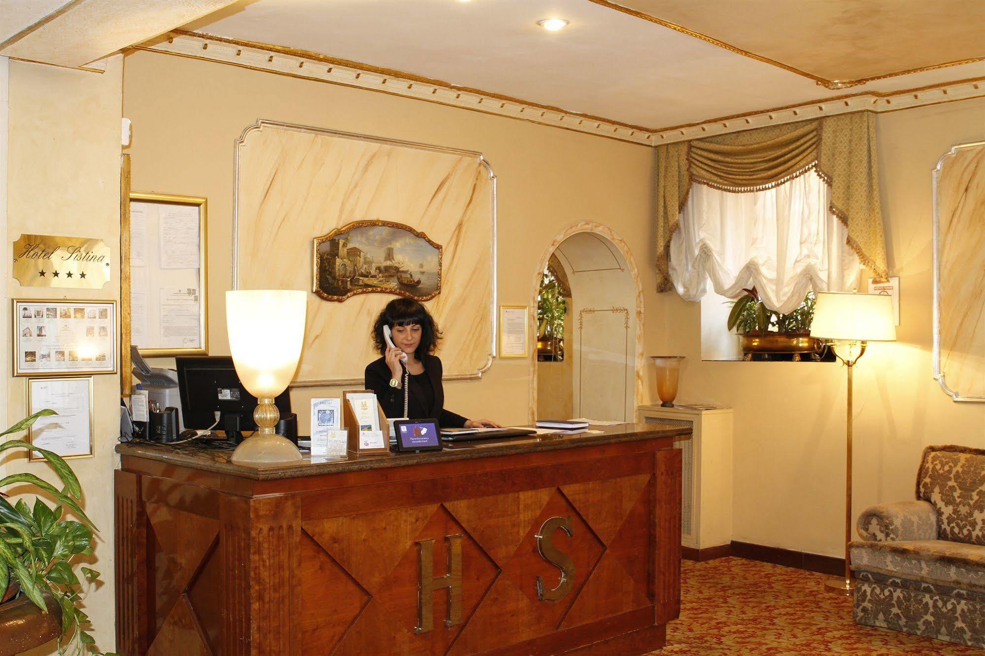 Hotel Sistina Rom Exteriör bild